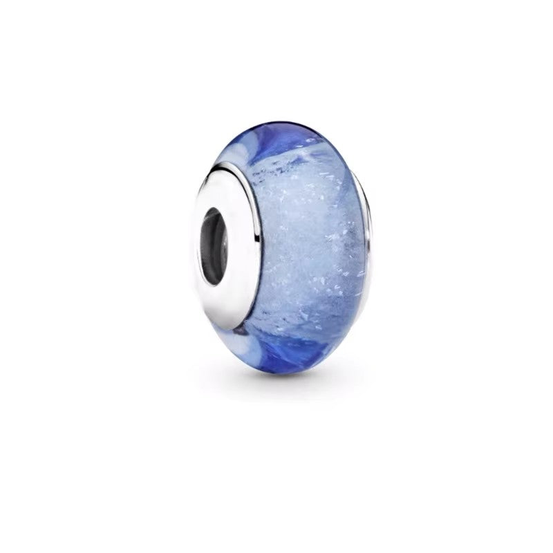Blue Devil's Palm Eye,Moon-Watching Fox,Butterfly Dangle Charms Beads Fit Original 925 Sterling Silver Pan Bracelet Jewelry