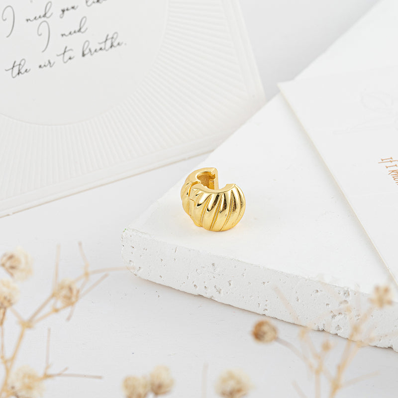 Gold Plated Series Charm Bead Fit Original Pandora 925 Sterling Silver Bracelet DIY Jewelry ZZ2264