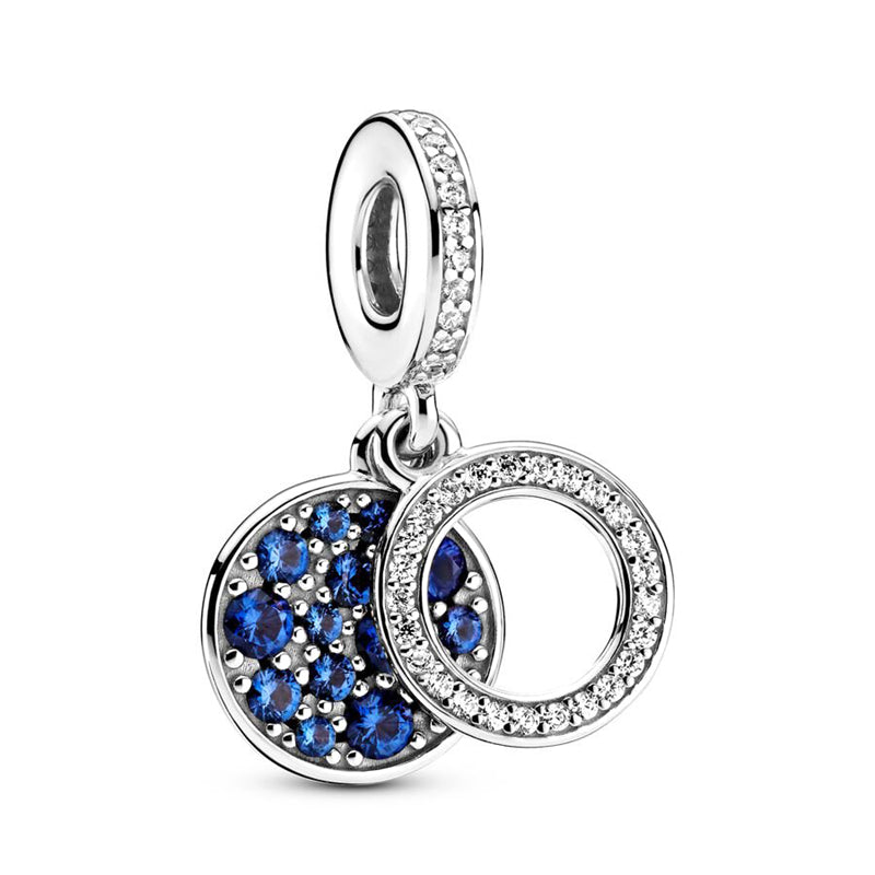 Blue Devil's Palm Eye,Moon-Watching Fox,Butterfly Dangle Charms Beads Fit Original 925 Sterling Silver Pan Bracelet Jewelry