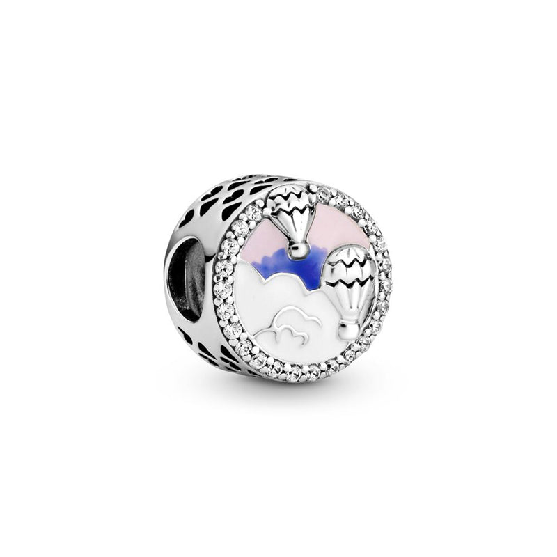 Blue Devil's Palm Eye,Moon-Watching Fox,Butterfly Dangle Charms Beads Fit Original 925 Sterling Silver Pan Bracelet Jewelry