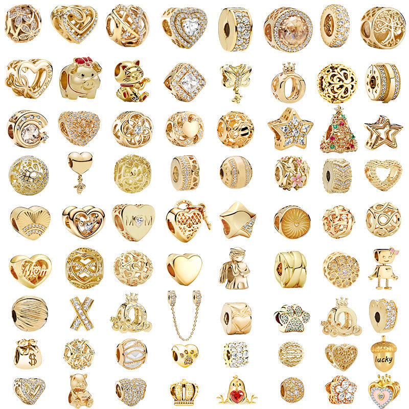 The Gold - plated Bead Series