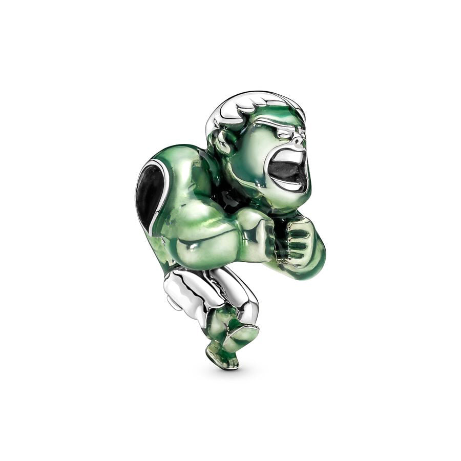 Marvel Hulk Charm Bead Fit Original 925 Sterling Silver Pandora Bracelet DIY Jewelry L002