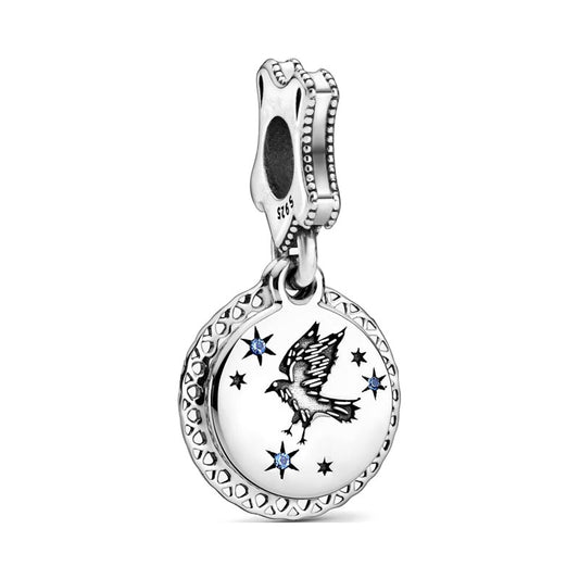 Harry Potter Ravenclaw Charm Bead Fit Original 925 Sterling Silver Pandora Bracelet DIY Jewelry