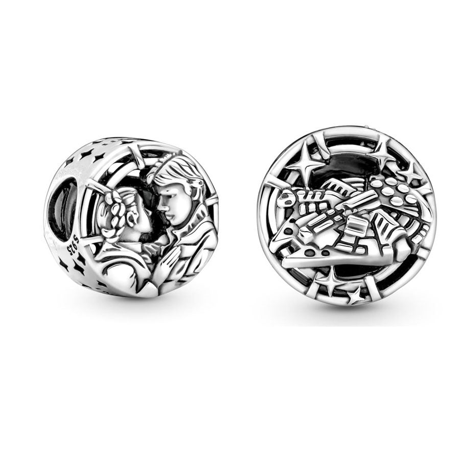 Star Wars Charm Bead Fit Original 925 Sterling Silver Pandora Bracelet DIY Jewelry