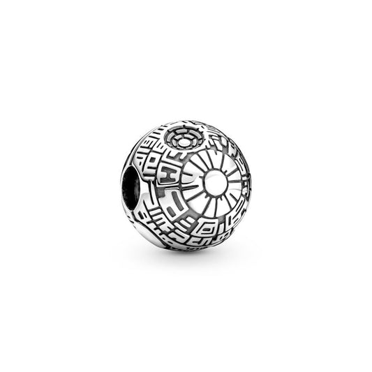 Star Wars Death Star Charm Bead Fit Original 925 Sterling Silver Pandora Bracelet DIY Jewelry