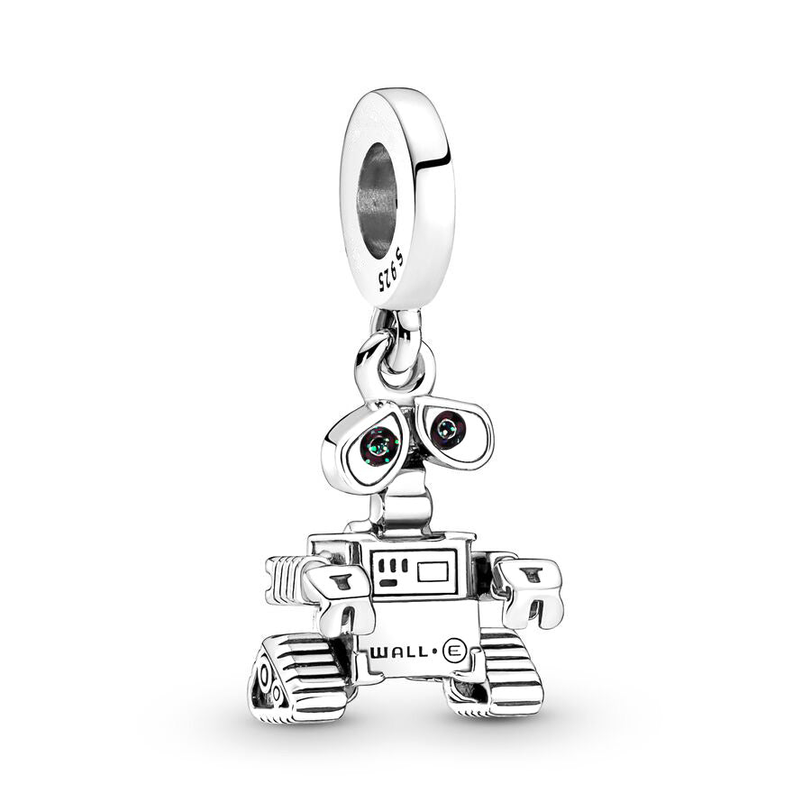 Disney WALL・E Charm Bead Fit Original 925 Sterling Silver Pandora Bracelet DIY Jewelry