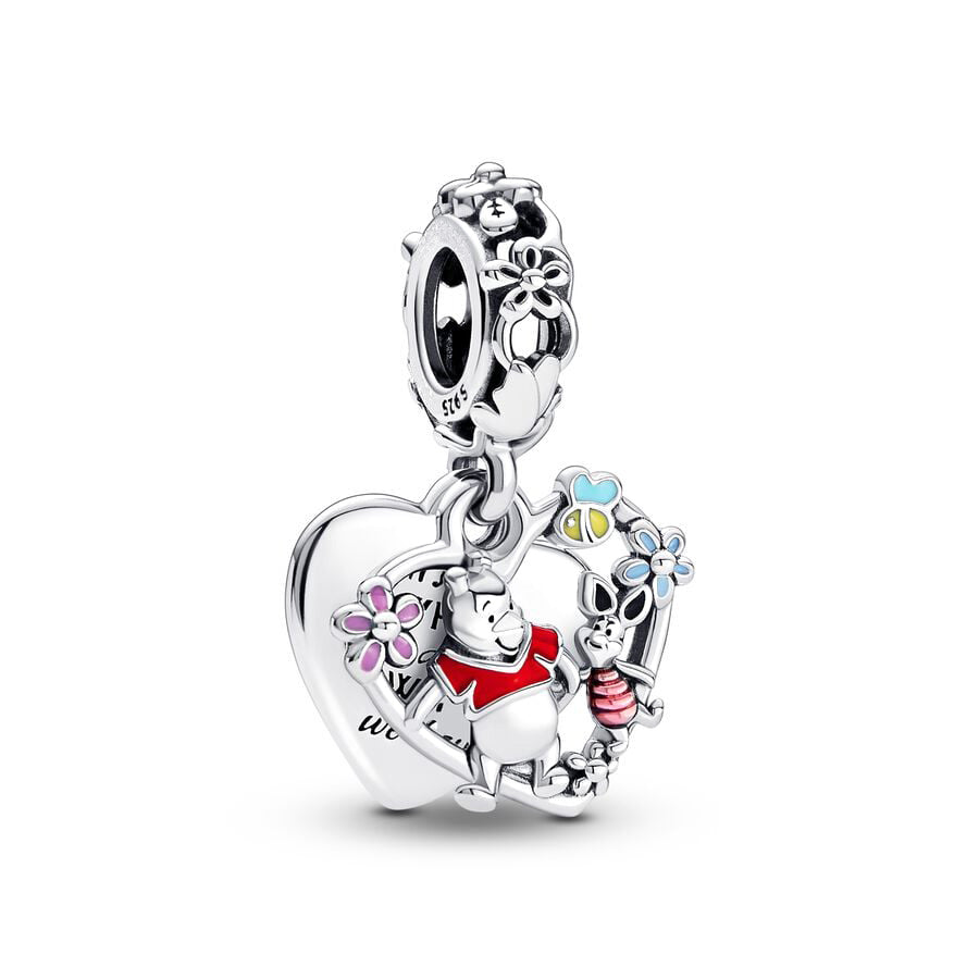 Winnie the Pooh Series Charm Bead Fit Original 925 Sterling Silver Pandora Bracelet DIY Jewelry