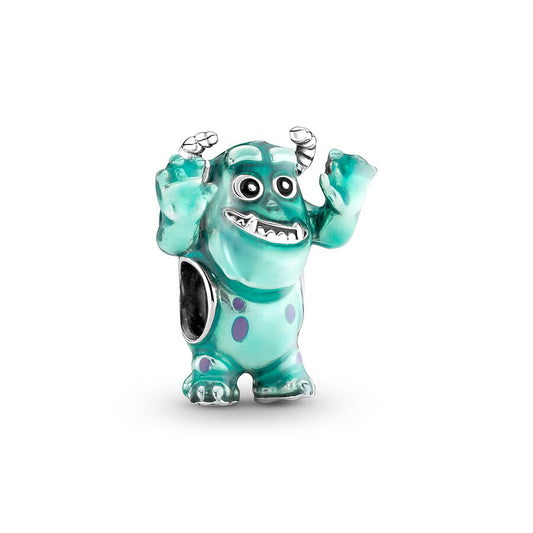 Disney Sully Charm Bead Fit Original 925 Sterling Silver Pandora Bracelet DIY Jewelry