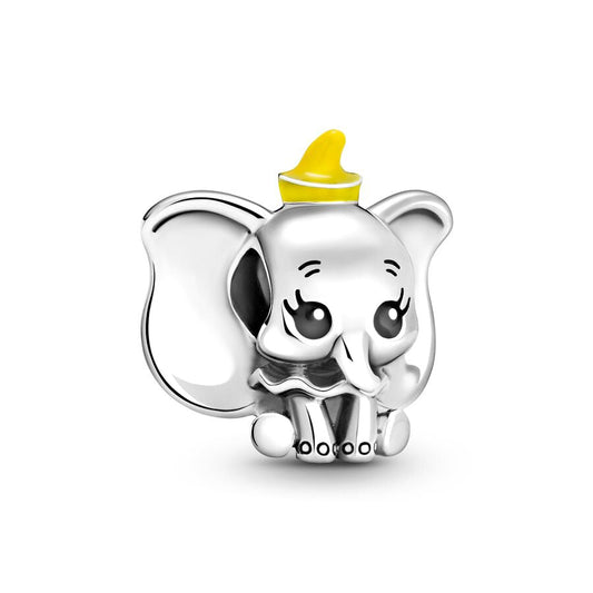 Disney Dumbo Charm Bead Fit Original 925 Sterling Silver Pandora Bracelet DIY Jewelry L074