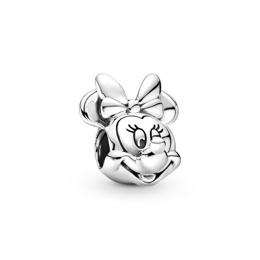 Disney Minnie Mouse Charm Bead Fit Original 925 Sterling Silver Pandora Bracelet DIY Jewelry L079