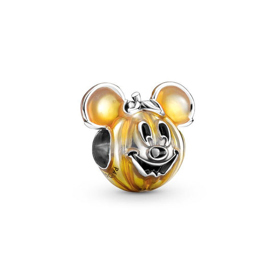 Disney Mickey Mouse Charm Bead Fit Original 925 Sterling Silver Pandora Bracelet DIY Jewelry