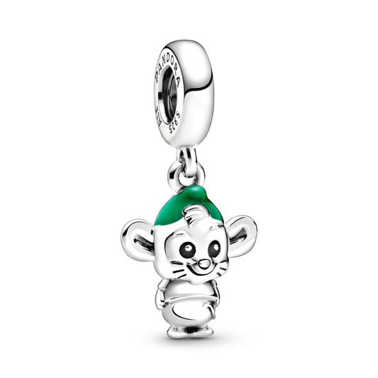 Disney Mouse Charm Bead Fit Original 925 Sterling Silver Pandora Bracelet DIY Jewelry