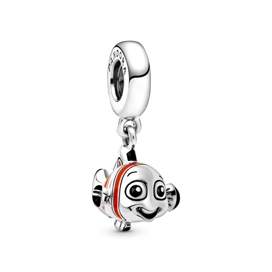 Disney Nemo Charm Bead Fit Original 925 Sterling Silver Pandora Bracelet DIY Jewelry