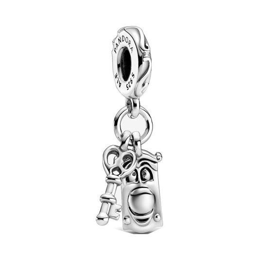 Disney Charm Bead Fit Original 925 Sterling Silver Pandora Bracelet DIY Jewelry