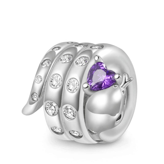 Animal Series Embraces Heart Gem Charm jewelry Beads Fit Original 925 Sterling Silver Pandora Bracelet XZ1430