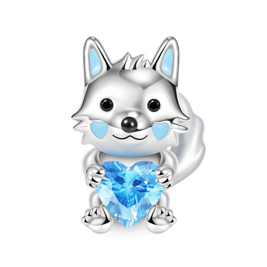 Animal Series Embraces Heart Gem Charm jewelry Beads Fit Original 925 Sterling Silver Pandora Bracelet XZ1526