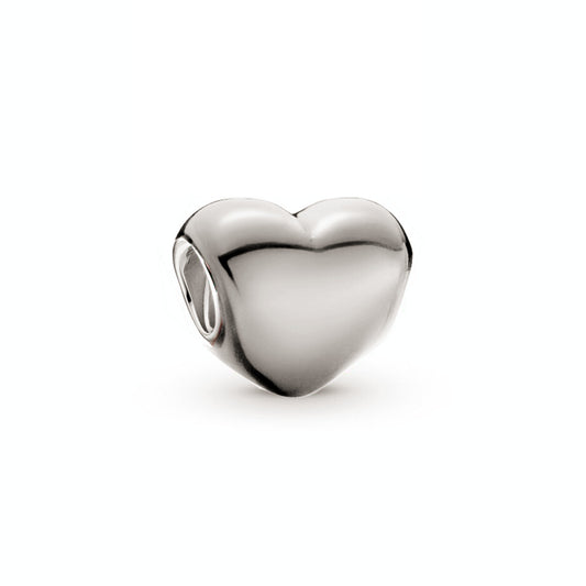 NEW Fine Heart Charm Bead Fit Original 925 Sterling Silver Pandora Bracelet DIY Women Jewelry Gift XZ1620