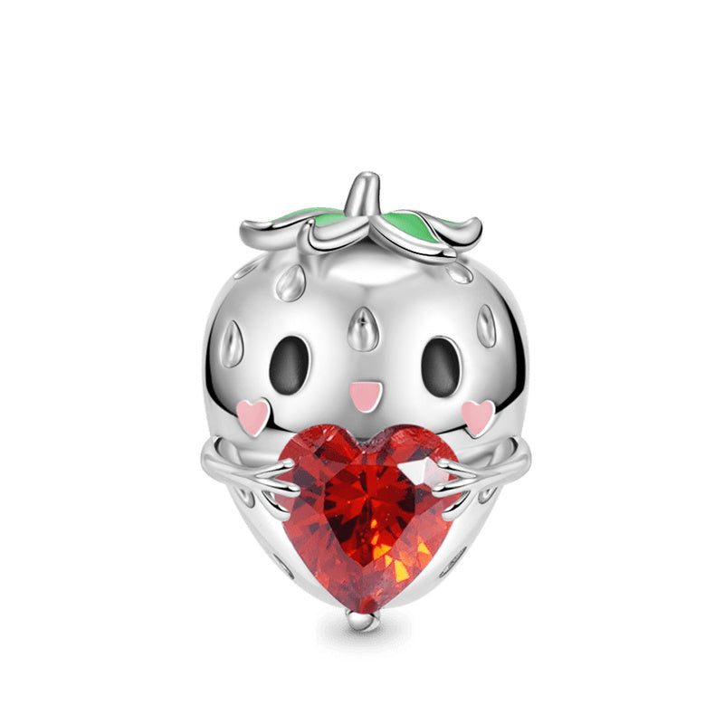 Animal Series Embraces Heart Gem Charm jewelry Beads Fit Original 925 Sterling Silver Pandora Bracelet XZ1709