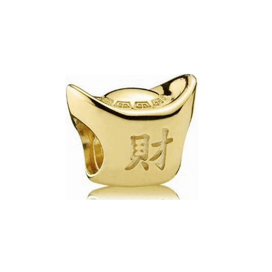 Gold Plated Series Charm Bead Fit Original Pandora 925 Sterling Silver Bracelet DIY Jewelry ZZ1811