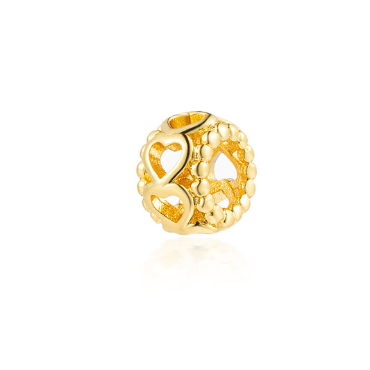 Gold Plated Series Charm Bead Fit Original Pandora 925 Sterling Silver Bracelet DIY Jewelry ZZ1831