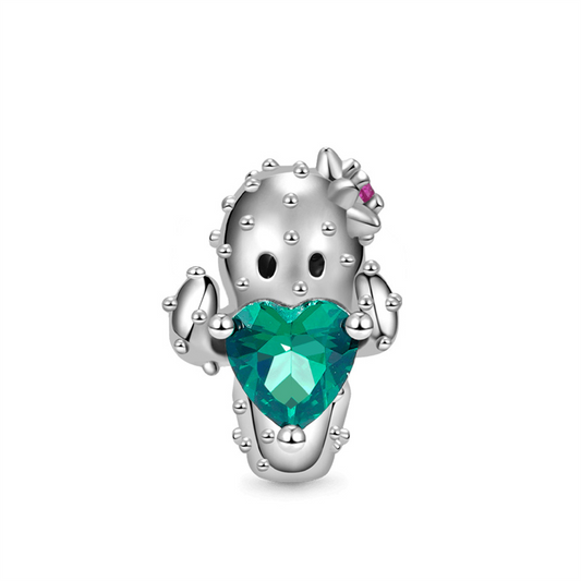 Animal Series Embraces Heart Gem Charm jewelry Beads Fit Original 925 Sterling Silver Pandora Bracelet XZ997